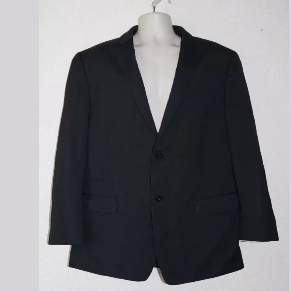 Michael Kors Suit Jacket Grey Stripes Men’s 48 R